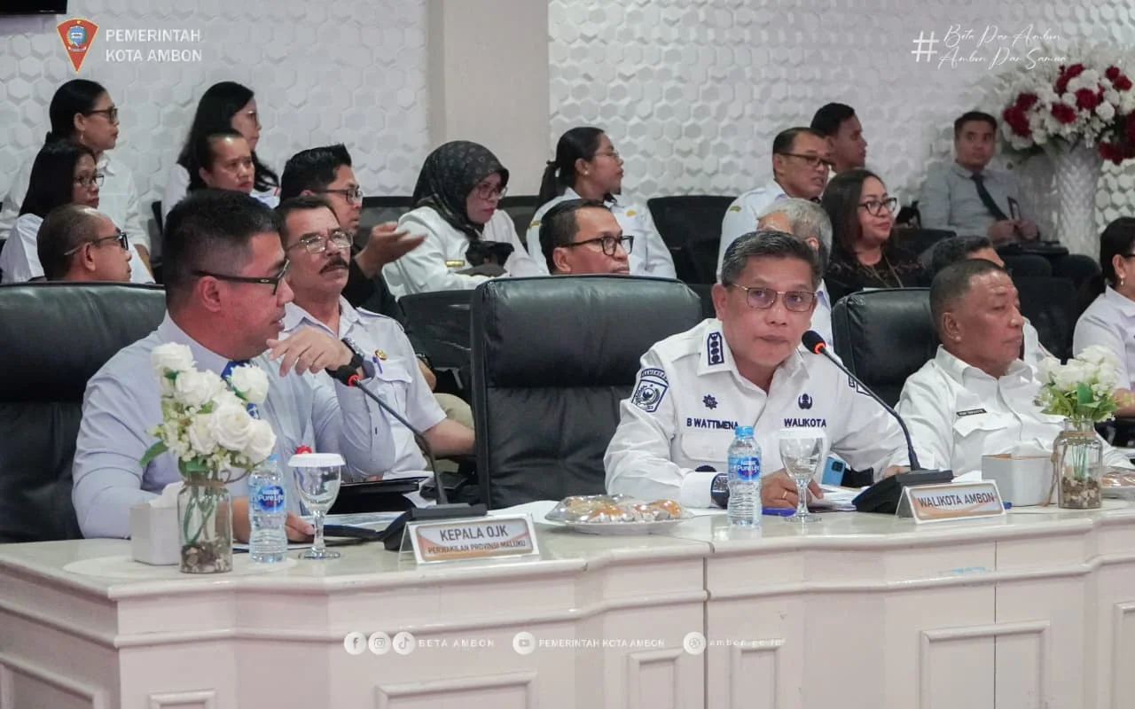 Walikota Ambon Perkenalkan  Inovasi “BETA KEJAR” di Penjurian Financial Literacy Award 2026